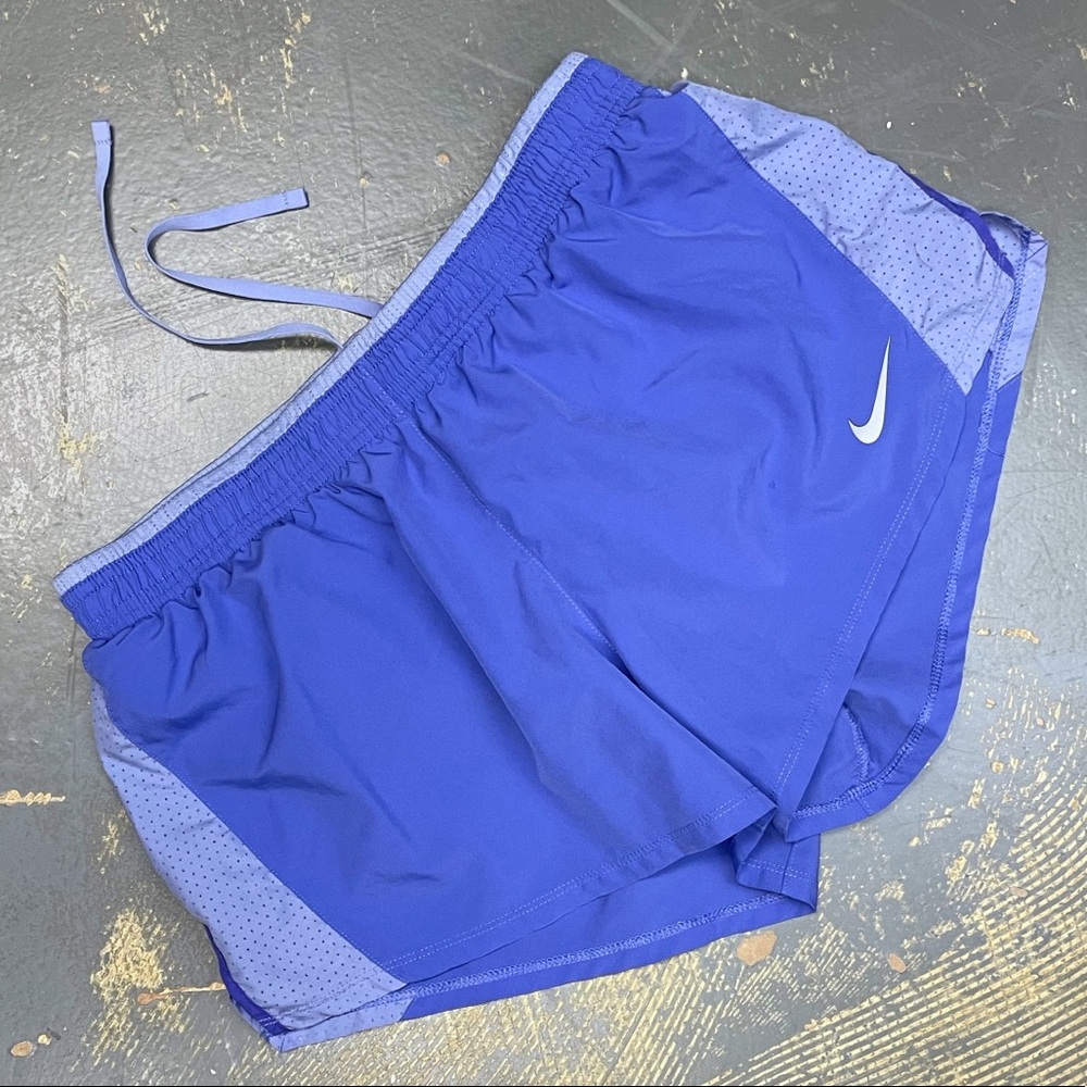 Nike 10K Running Fitness Shorts 895863-500 Large Grey Dri-Fit